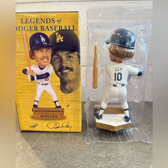 SGA Los Angeles Dodgers Ron Cey Legends of Dodger Baseball Bobblehead NEW - Picture 3 of 6